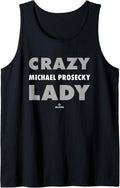 Crazy Lady for Michael Prosecky Prospect Baseball Fan Gear Tank Top