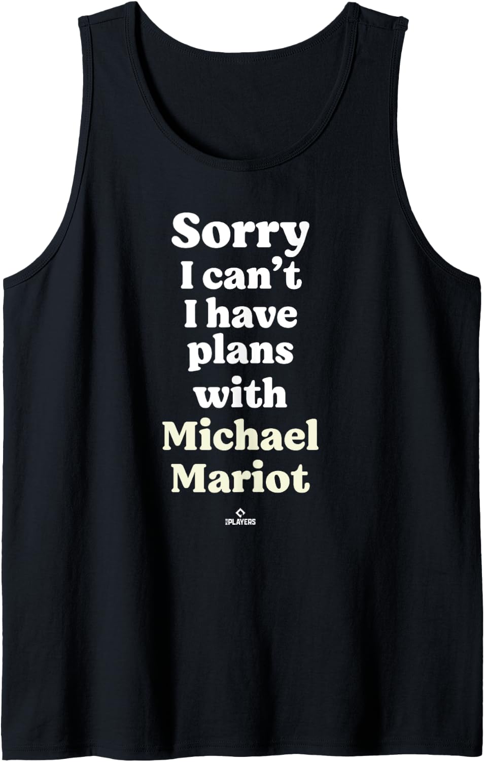Michael Mariot Prospect Baseball Fan Gear Tank Top