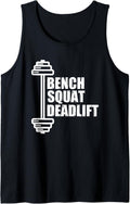 Squat Bench Deadlift Tank Top Apparel US Trend
