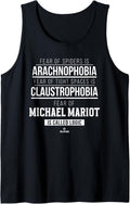 Fear of Michael Mariot Prospect Baseball Fan Gear Tank Top