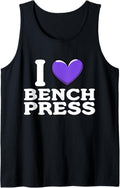 Funny Gym Workouti Love Benchpress Tank Top Apparel Minimal Style