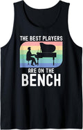 The Best Players Are On Bench Piano Pianist Musician Key Tank Top Apparel Minimal Style 2
