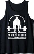 Powerlifting Squat Bench Deadlift For Fitness And Gym Tank Top Apparel Premium Print