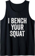 I Bench Your Squat Tank Top Apparel Premium Print 2