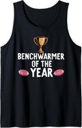 Benchwarmers Of The Year Funny Football Design Tank Top Apparel Clean Design