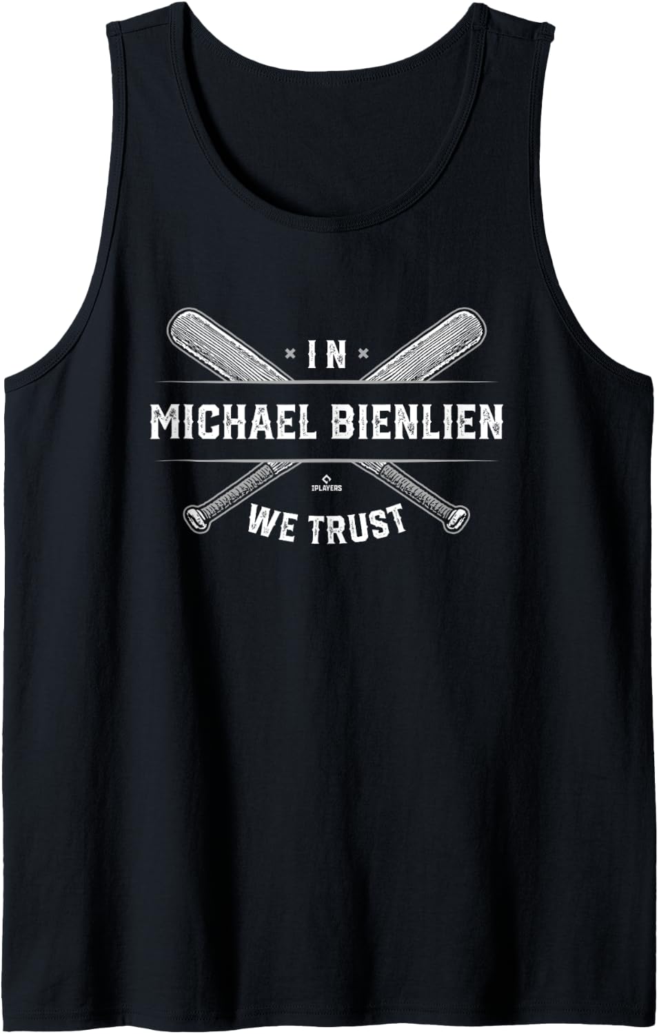 We Trust Michael Bienlien Prospect Baseball Fan Gear Tank Top