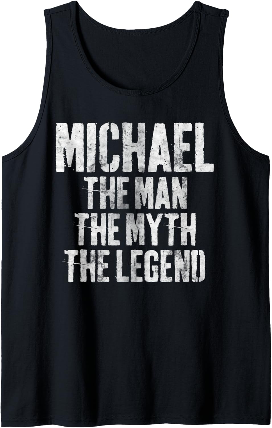 Personalized Shirt Michael The Man The Myth The Legend Tank Top