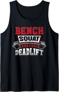 Weight Lifting Training Powerlifting Bench Squat Deadlift Tank Top Apparel Everyday Wear