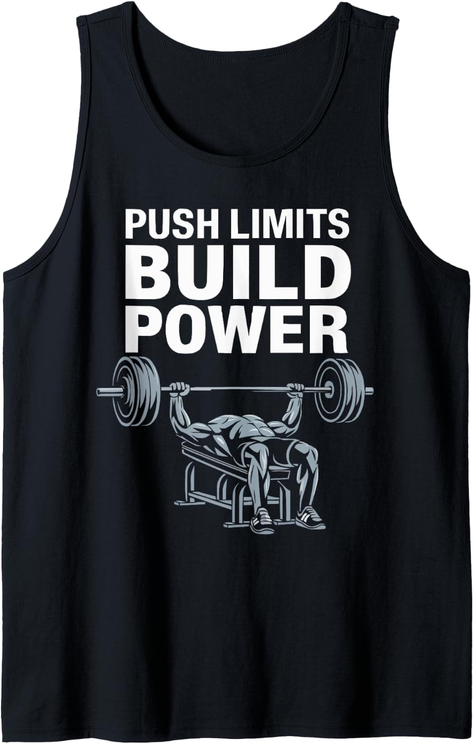 Bench Press Exercise Bodybuilding Fitness Workout Gym Tank Top Apparel US Trend 4