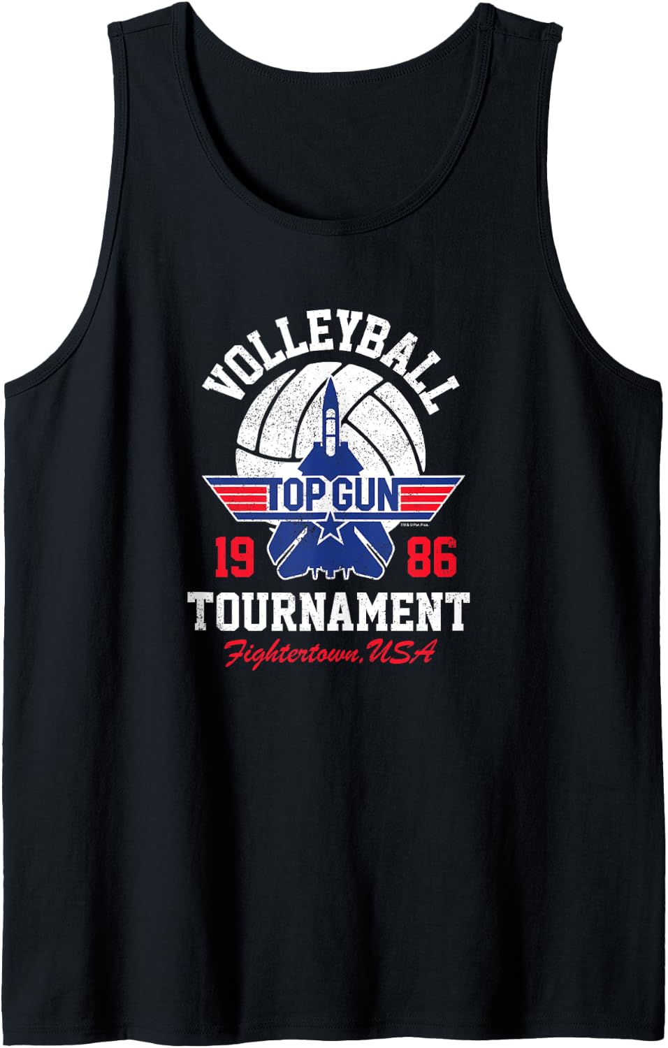 Top Gun Volleyball Tournament Tank Apparel Gift Ready 2