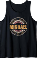 Mens Michael The Man The Myth The Legend First Name Michael Tank Top