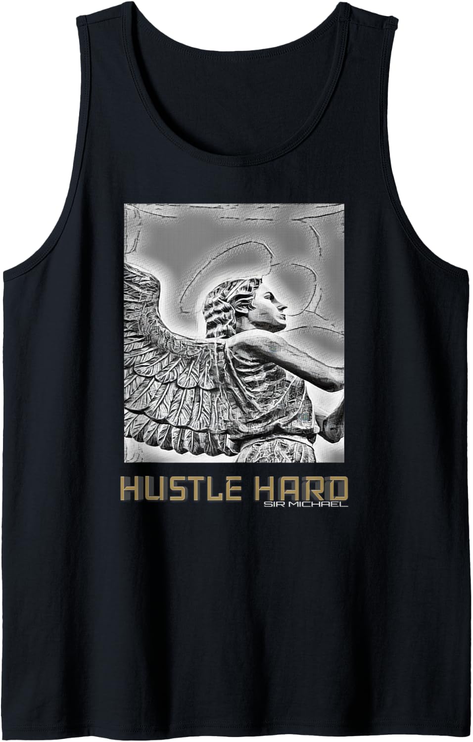 Hustle hard angel Tank -top sir Michael designer edition Tank Top