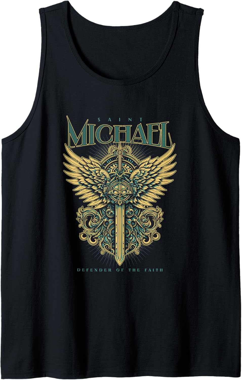 Saint Michael: Defender of the Faith - Defend The Christ Tank Top