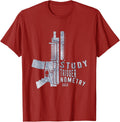 Funny Humor I Study Triggernometry Retro Vintage Gun Apparel Everyday Wear