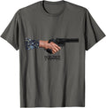 Gun T Shirt Revolver Gangster T Shirt Premium Print
