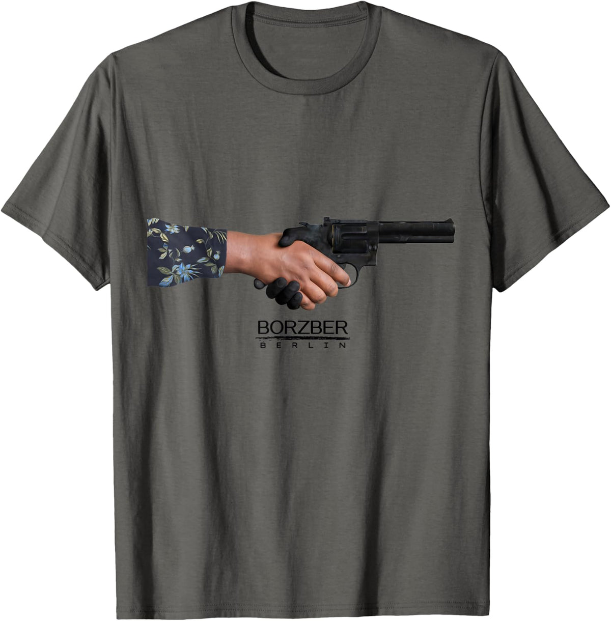 Gun T Shirt Revolver Gangster T Shirt Premium Print
