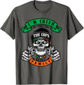Irish Mob Shirt Skull Skeleton Bandana Gangster Gun Mafia T Shirt Premium Print