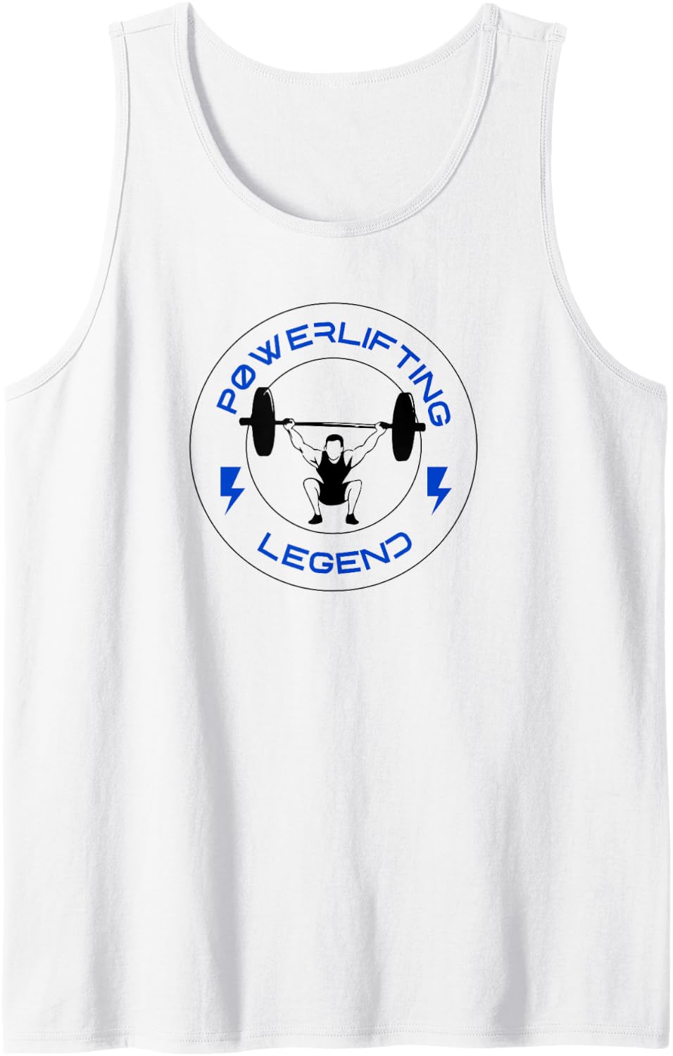 Powerlifting Gym Deadlifts Weightlifting Tank Top Apparel Clean Design