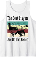 The Best Players Are On Bench Retro Pianist Piano Player Tank Top Apparel Everyday Wear