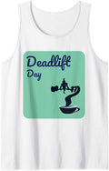 Deadlift Day Powerlifter Squat Benchpress Gym Tank Top Apparel Minimal Style