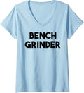 Womens Bench Grinder V Neck Apparel Minimal Style