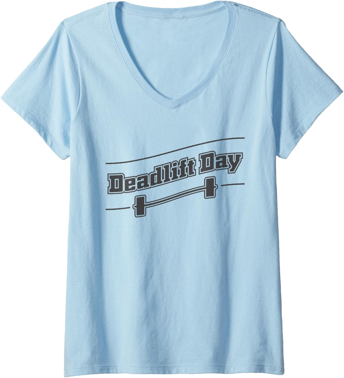 Deadlift Workout Powerlifting Gym Squats V Neck Apparel Everyday Wear