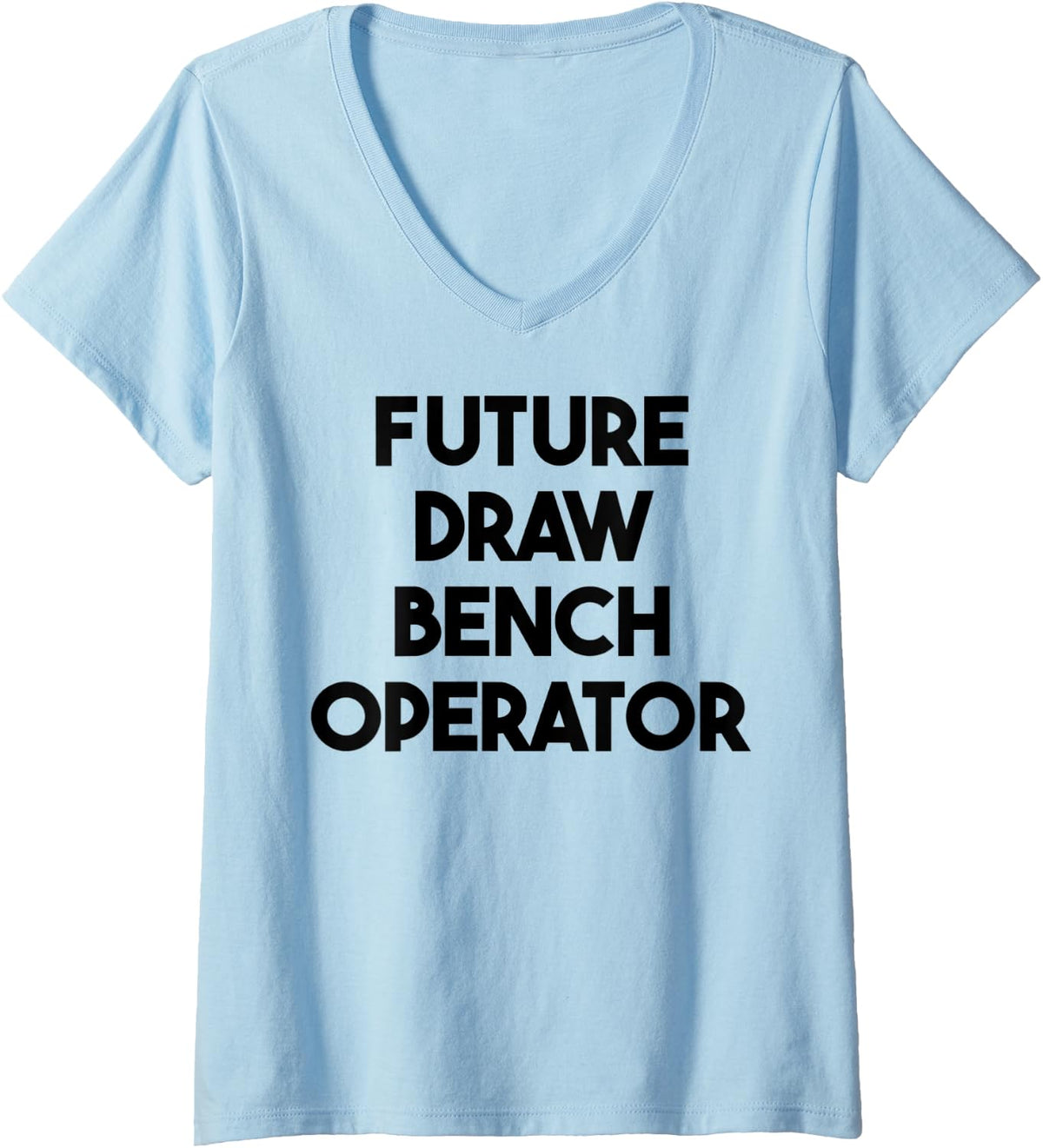 Womens Future Draw Bench Operator V Neck Apparel Minimal Style