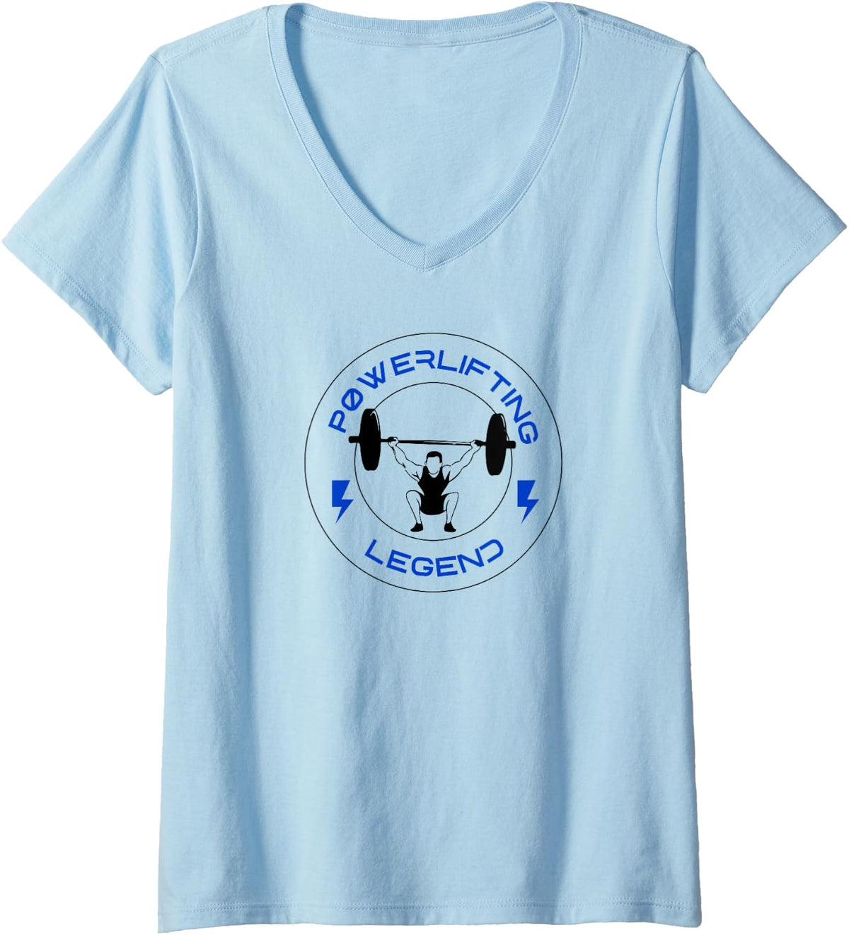 Powerlifting Gym Deadlifts Weightlifting V Neck Apparel US Trend