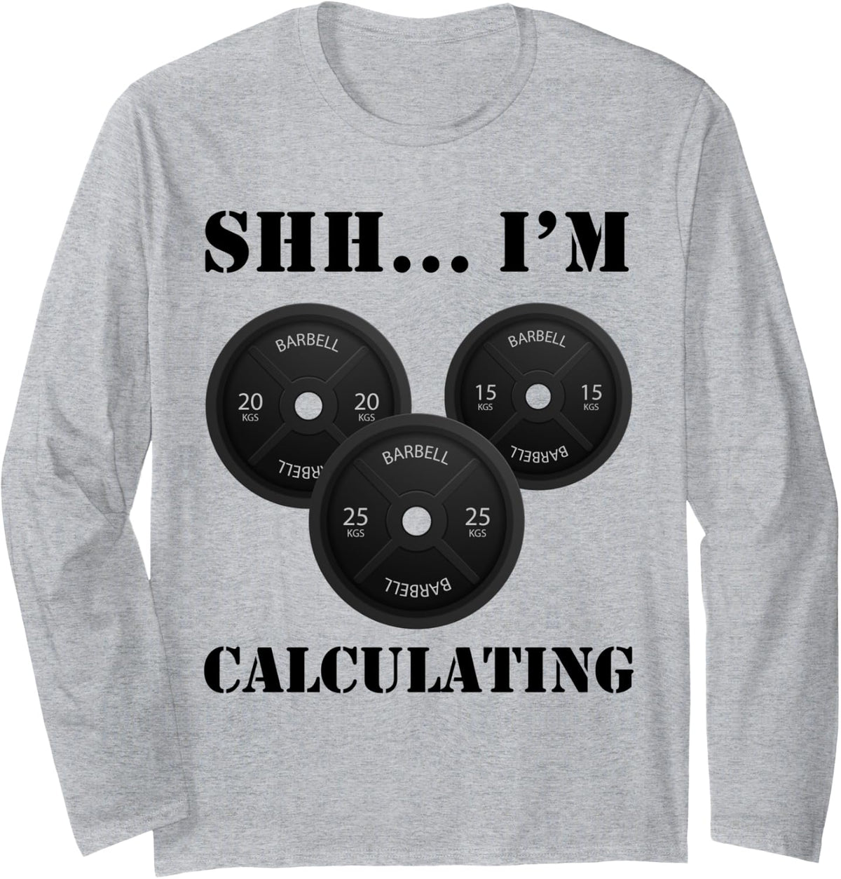 Gym Workout Funny Weightlifting Long Sleeve Apparel US Trend