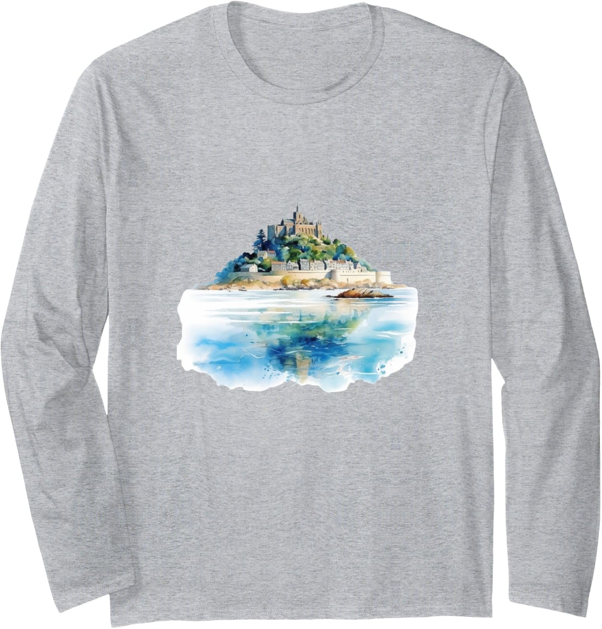 St Michaels Mount Cornwall Long Sleeve