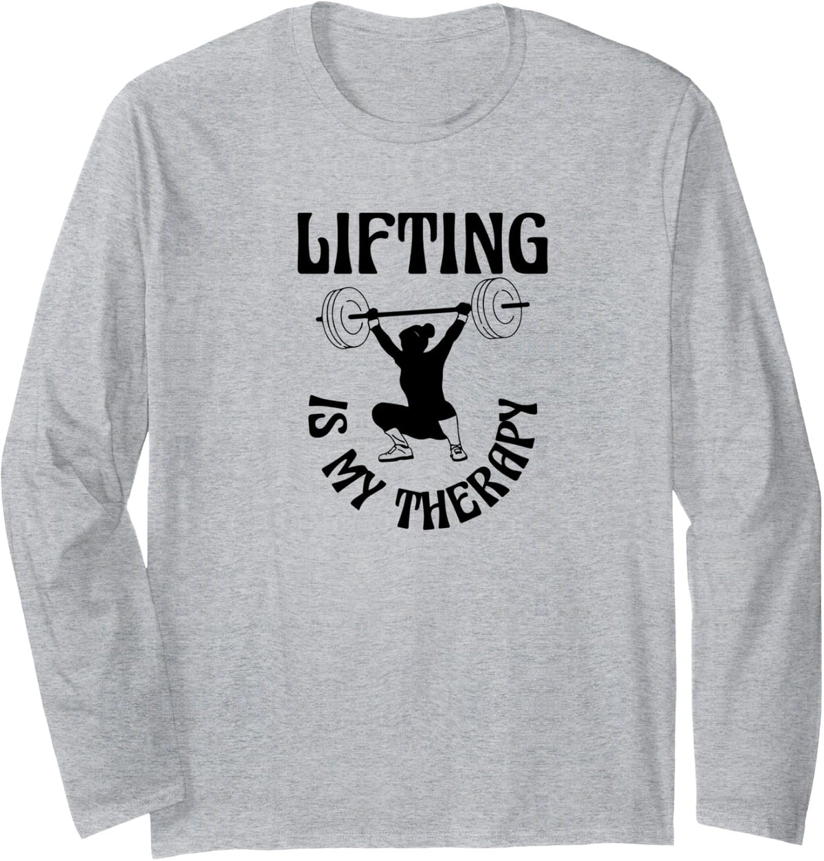 Powerlifting Gym Training Weightlifting Long Sleeve Apparel Gift Ready