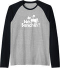 We Benchin Powerlifter Benchpress Gym Training Raglan Baseball Tee T Shirt Clean Design