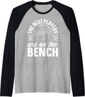 Piano Player Pianist The Best Players Are On Bench Raglan Baseball Tee T Shirt Premium Print