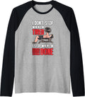 Bodybuilding Muscle Building Fitness Gym Muscles Bench Press Raglan Baseball Tee T Shirt Everyday Wear