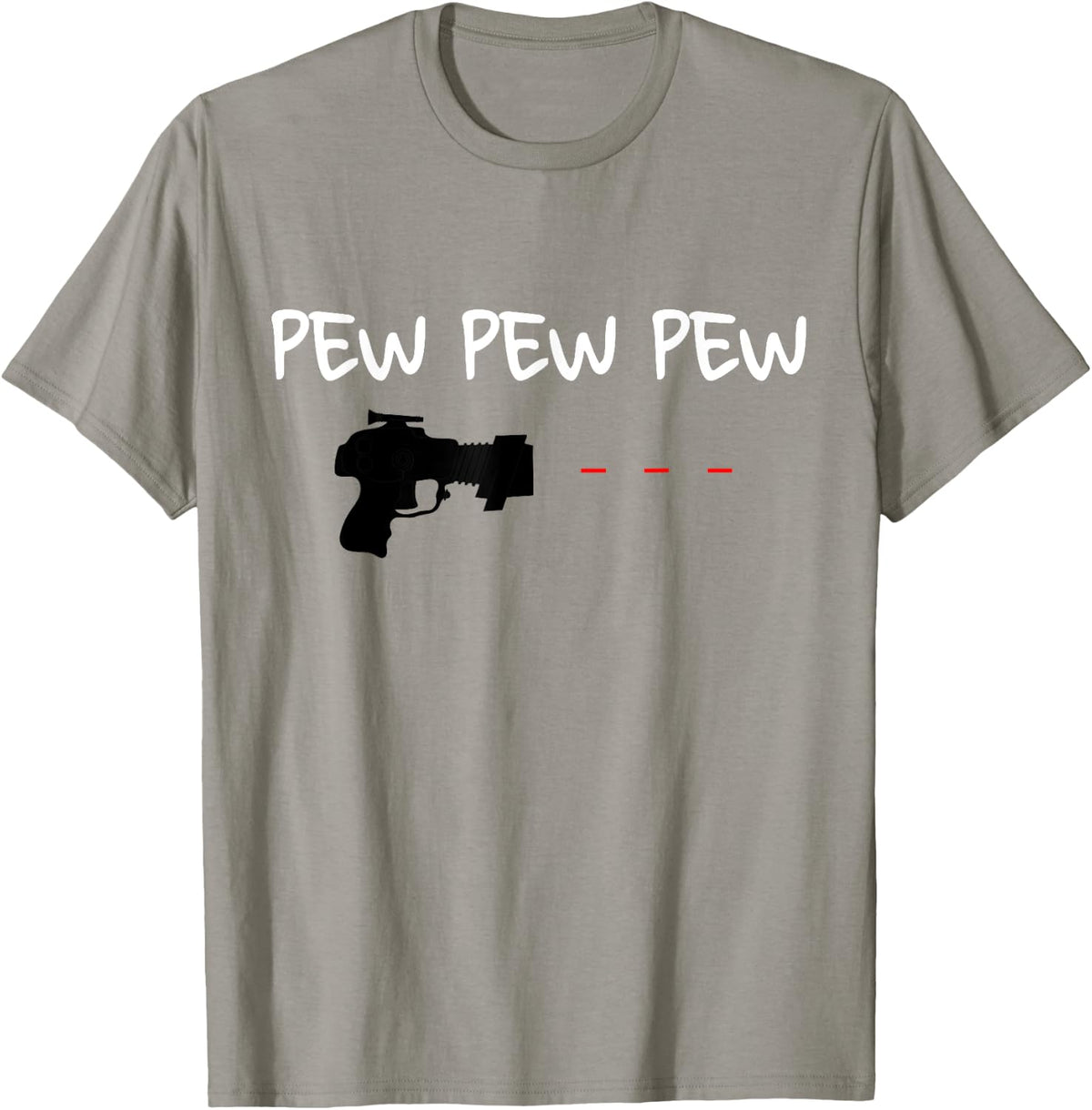 Pew Ray Laser Gun Science Fiction Tshirt T Shirt Premium Print