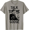 Top Gun Talk To Me Goose Illustration Action Movie Apparel Premium Print