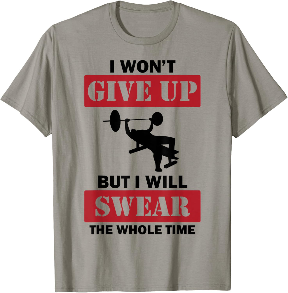 Bodybuilding Funny Saying Bench Press Strength Training Apparel Premium Print