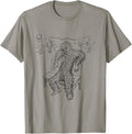 Cactus Relaxing On Park Bench Funny Image Apparel Clean Design