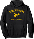 Classic College Style Bench Press University T Shirt Pullover Hoodie Hoodie Gift Ready
