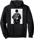 Sir Winston Churchill T Shirt Tommy Gun Patriot Pullover Hoodie Hoodie Everyday Wear