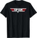 Top Gun White Classic Logo Apparel Minimal Style