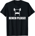 Bench Please Press Saying Kraftsport Sport Apparel Everyday Wear