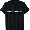 Gym Shirt Barbell Bar Correct Touch Spot Bench Press T Shirt Minimal Style