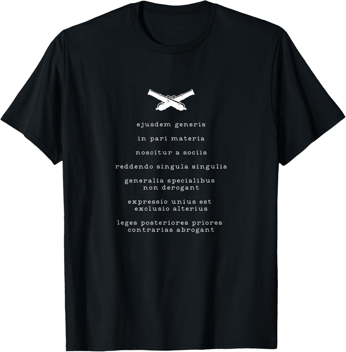 Get Out The Big Guns Canons Of Construction Apparel Everyday Wear