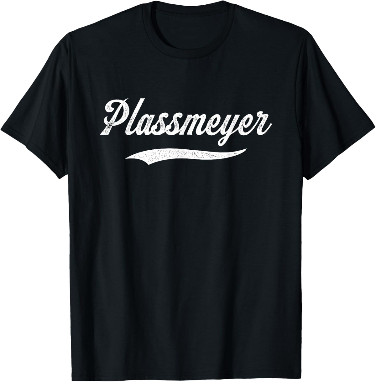 Distressed Script Michael Plassmeyer Prospect Baseball Fan