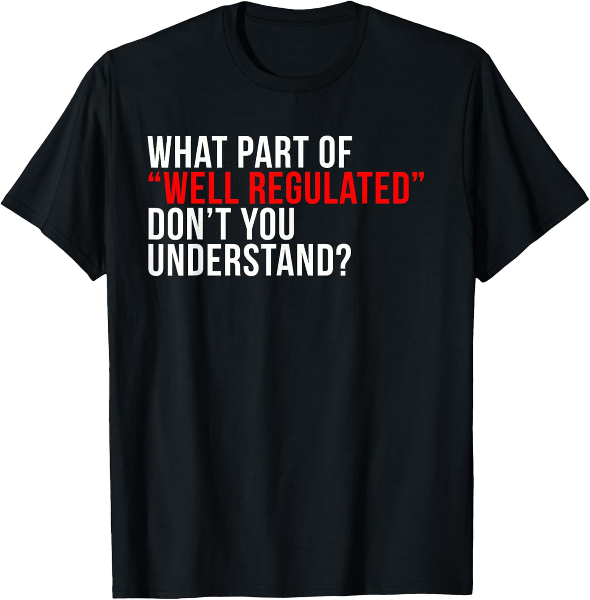 Anti Gun T Shirt 2nd Amendment Quote Control Reform Law T Shirt Clean Design