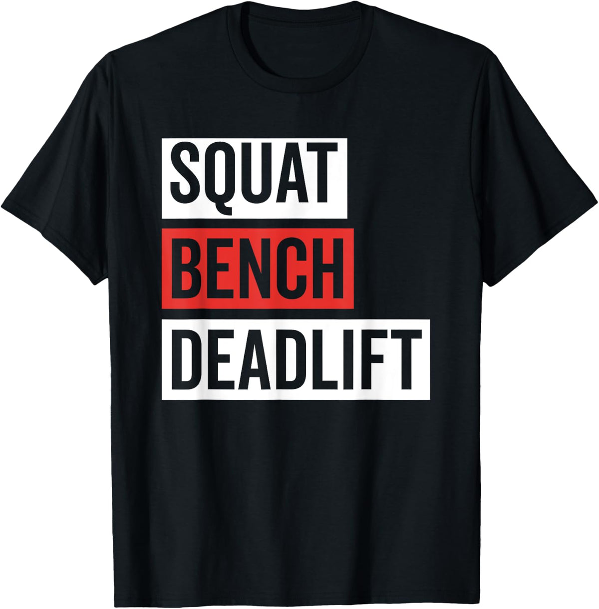 Squat Bench Deadlift Gym Apparel US Trend 3