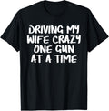 Driving My Wife Crazy One Gun At A Time Firearm Fun T Shirts T Shirt Premium Print