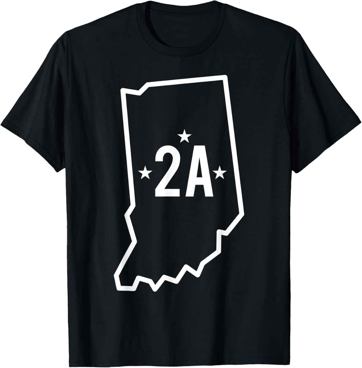 Indiana Second Amendment State 2a Gun Owner Rights Design Apparel Gift Ready