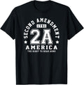 Second Amendment College Athletic Style Funny Pro Guns Apparel Gift Ready